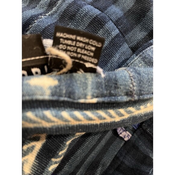 Studio 189 women Indigo Print Short Mini Skirt size Small handmade in Ghana $450 - Picture 7 of 7